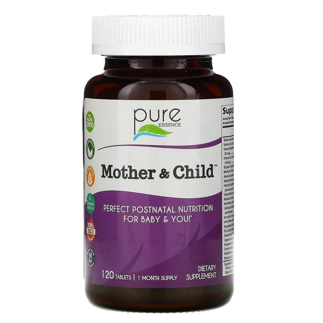 Pure Essence, Mother & Child, 120 Tablets on Productcaster.