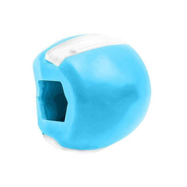 Tib Fitness Face Masseter Men Facial Pop N Go Mouth Jawline Jaw Muscle Exerciser Chew Ball Chew Bite Breaker Training Body Skin Care 1blue on Productcaster.