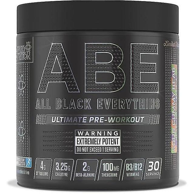 Aplikovaná výživa Abe All Black Everything Sour Gummy Bear 315 gr on Productcaster.