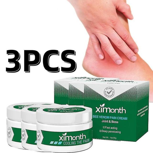 1-3pcs Bee Venom Joint And Bone Therapy Cream For Arthritis Natural Joint Pain Relief Mvivi 1PC on Productcaster.