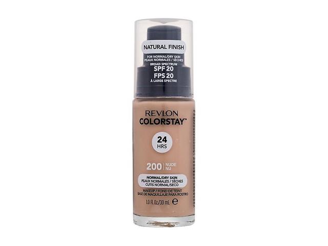 Revlon - Colorstay Normalna skóra sucha 200 Nude SPF20 - Dla kobiet, 30 ml on Productcaster.