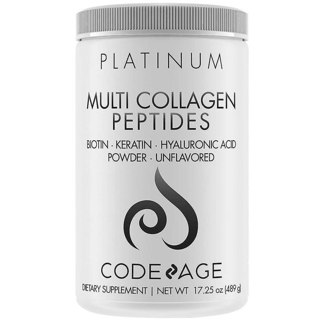 Codeage platina multi kollageenipeptidijauhe, 17,5 unssia on Productcaster.