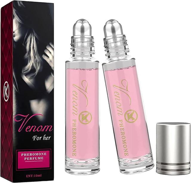 Feromonen voor mannen en vrouwen, Roll-on feromonen etherische olie parfum Keulen, sexy roll-on feromonen voor mannen en vrouwen, 10ml 2PCS on Productcaster.