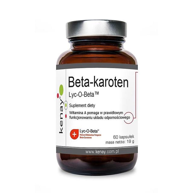 Kenay beta carotene provitamin and lyc-o-beta 60 capsules BI8887 on Productcaster.