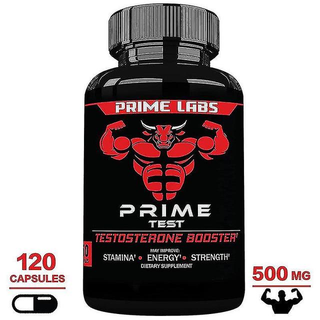 Vorallme Men's Natural Testosterone Booster, Performance And Strength Supplement With Tongkat Ali, Saw Palmetto Extract 120 Capsules on Productcaster.