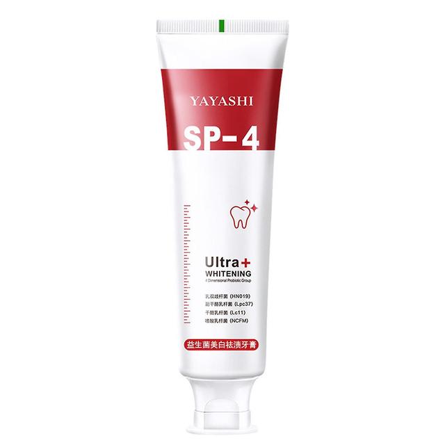 2023 New sp-4 Probiotic Toothpaste, Yayashi Sp-4 Whitening red on Productcaster.