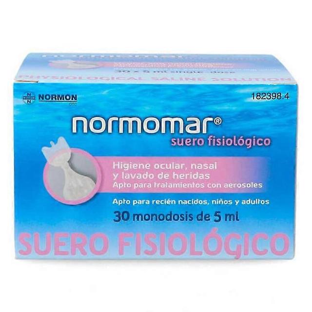 Normon Normomar baby physiological serum 30 ampoules on Productcaster.