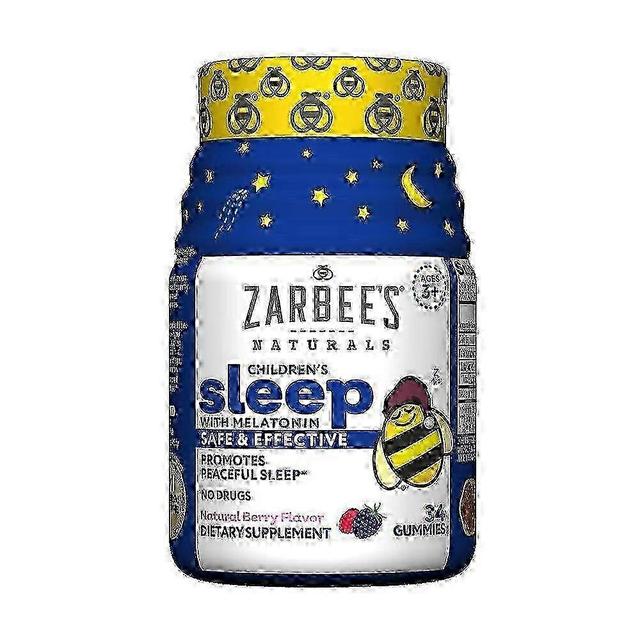 Zarbees Zarbee's Naturals Children's Sleep With Melatonin, Gummies, Berry, 34 Ea on Productcaster.