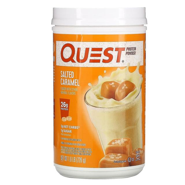 Quest Nutrition, Białko w proszku, Solony Karmel, 1,6 funta (726 g) on Productcaster.