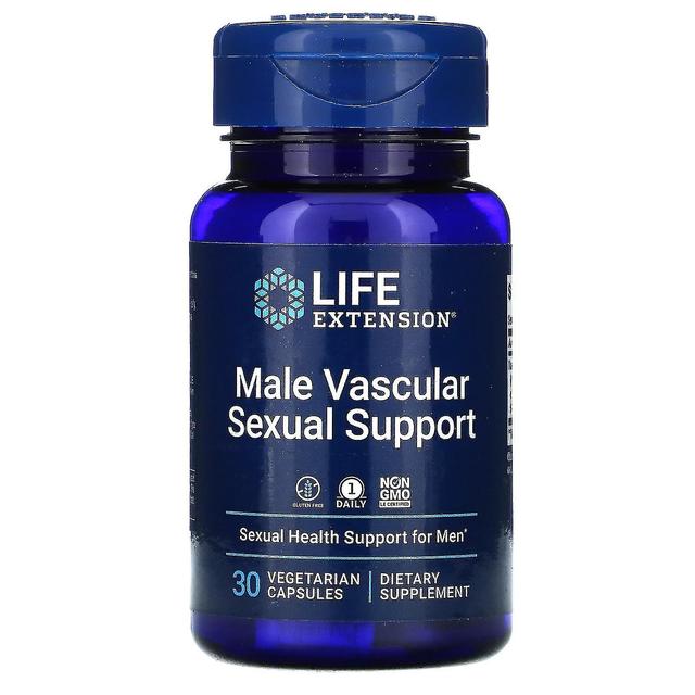 Life Extension Prolungamento della vita, Supporto sessuale vascolare maschile, 30 capsule vegetariane on Productcaster.