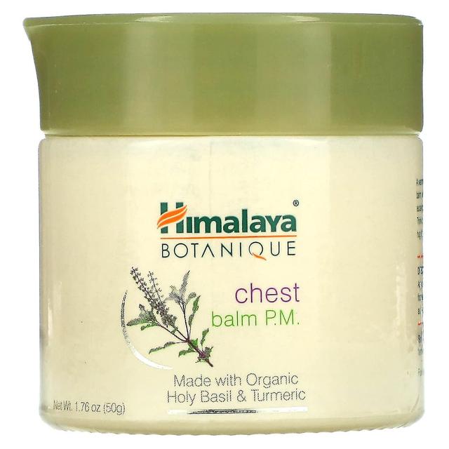 Himalaya, Botanique, Chest Balm P.M., 1.76 oz (50 g) on Productcaster.