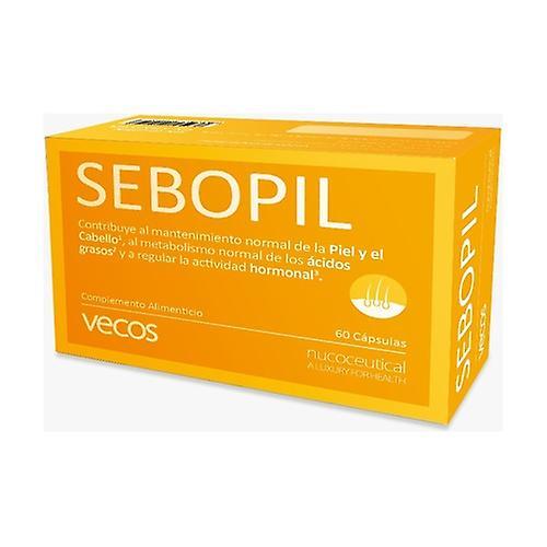 Vecos Sebopil capillary seboregulator 60 vegetable capsules on Productcaster.