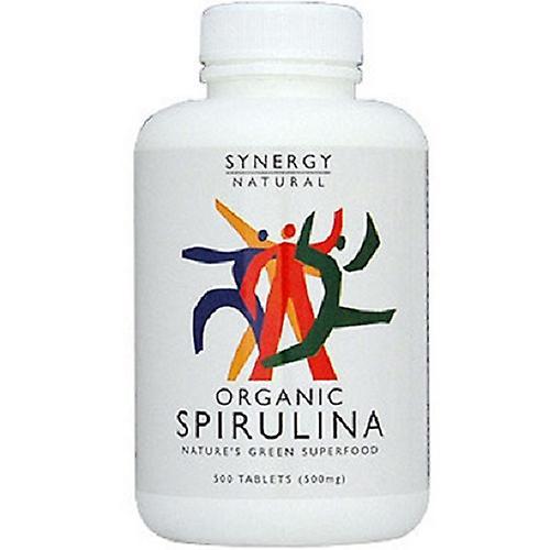 Synergy Natural Organic Spirulina, 500 tablets on Productcaster.