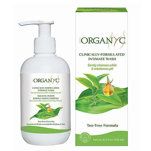 Organyc Feminine Hygiene Wash W/Tea Tree ,250 Ml on Productcaster.