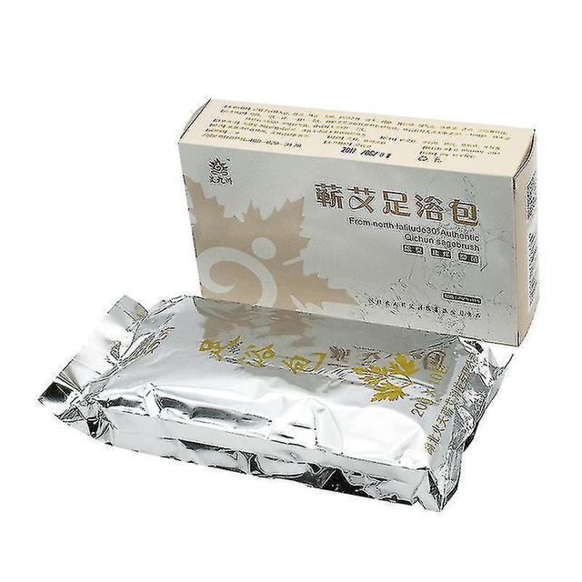 christina show Cn Herb 10 Pcs Chinese Mugwort Foot Bath Bag Artemisia Argyi Powder Bag Foot Odor Removing Sweat Quh on Productcaster.