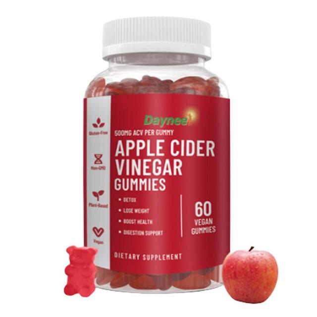 Vinaigre de cidre de pomme Gummies pour la perte de poids naturelle, stimuler le métabolisme et stimuler le supplément du système digestif 1pc on Productcaster.