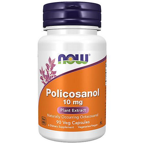 Now Foods POLICOSANOL,10 mg ,90 Vcaps (Pack of 4) on Productcaster.