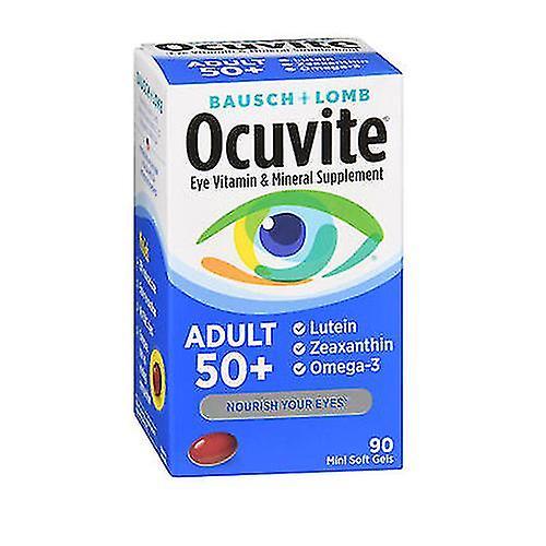 Bausch a Lomb Bausch + Lomb Ocuvite Dospelý 50+ očný vitamín a minerál, 90 softgelov (balenie po 1) on Productcaster.