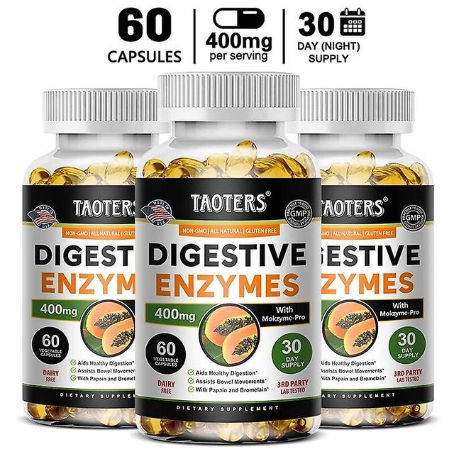 Venalisa Integratore di enzimi digestivi Capsule di enzimi digestivi per adulti Batteri benefici Supporto del sistema immunitario e digestione sana... on Productcaster.