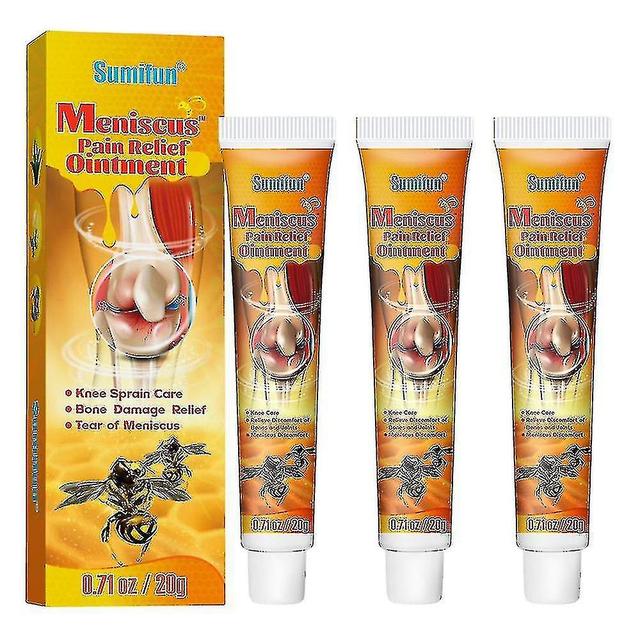 3 stuks Nieuw-Zeelandse Bee Venom Care Gel, Nieuw-Zeelandse Bee Venom Relief Gel, Crème Gel Voor Bot En Zorg - on Productcaster.