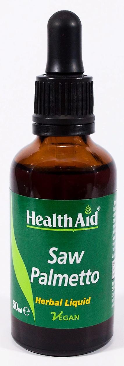 Health Aid Saw Palmetto (Serenoa serrulata) Liquid, 50ml on Productcaster.