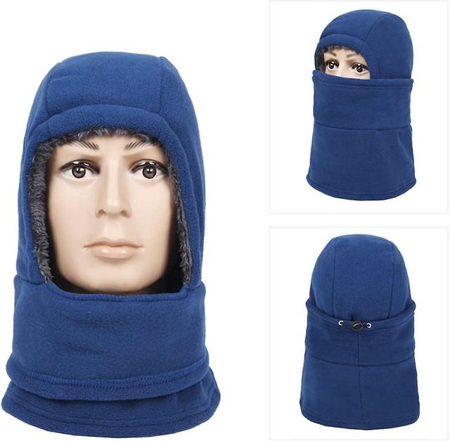 Xiersen Adulte Cagoule Tour de Cou Hiver Epaissir Balaclavas de Masque Super Chaud en Laine Hommes Femmes Thermique Polaire Chapeau Anti-Vent Activ... on Productcaster.