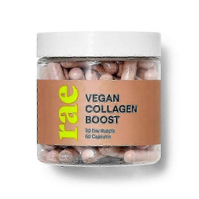 Rae vegansk kollagen boost kosttilskud kapsler til naturlig kollagen produktion, 60 ea on Productcaster.