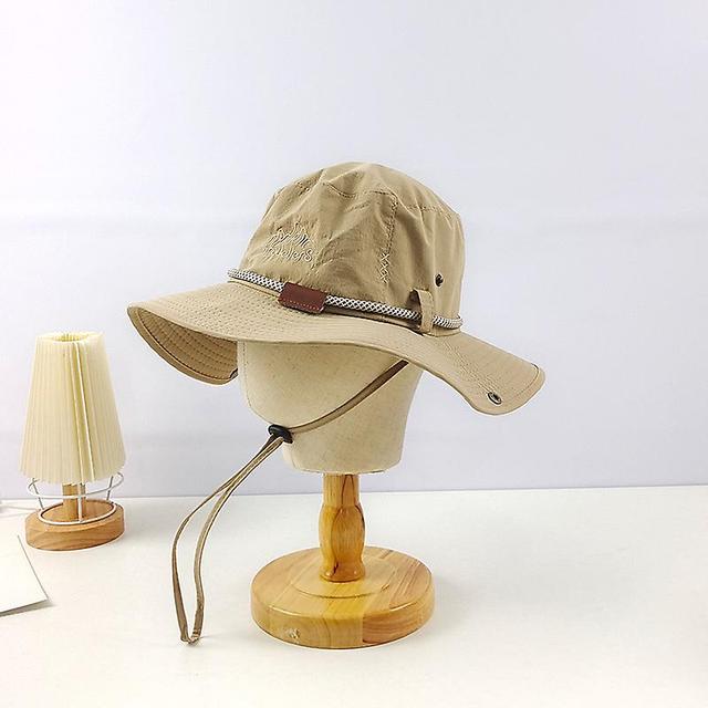 Dewenwils Dww-Chapeau de Soleil Large Bord Extrieur(bob d'alpinisme), Couche Double Style darme de Combat Classique Jungle Chapeau de Soleil pour P... on Productcaster.