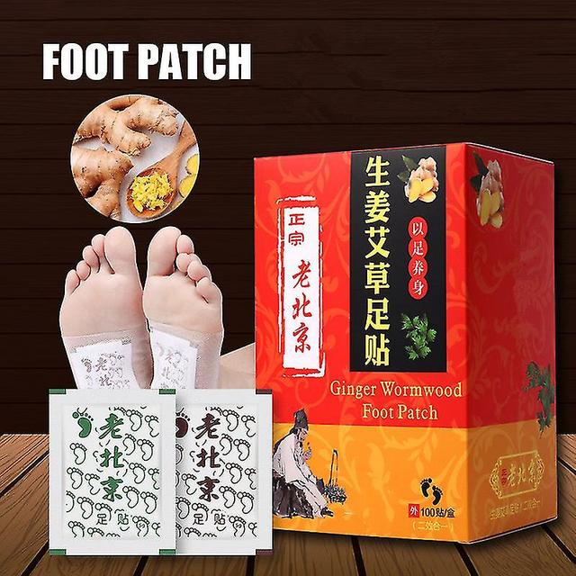 Cloud Xiang Ginger Wormwood Foot Patch Dehumidify Relieve Stress Improve Sleeping For Men And Women on Productcaster.