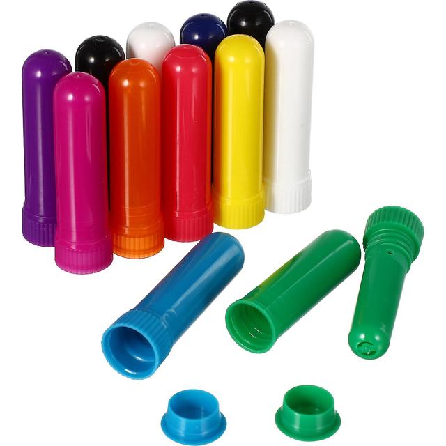 1 Ensemble Tubes D’inhalation Nasale Huile Essentielle Tubes Nasaux Aromathérapie Tubes Nasaux En Plastique Tubes Nasaux Avec Mèches En Coton Comme... on Productcaster.