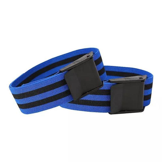 Wfuo Boost Your Muscle Growth And Bodybuilding Performance With Blood Flow Restricted Bands! blue black on Productcaster.