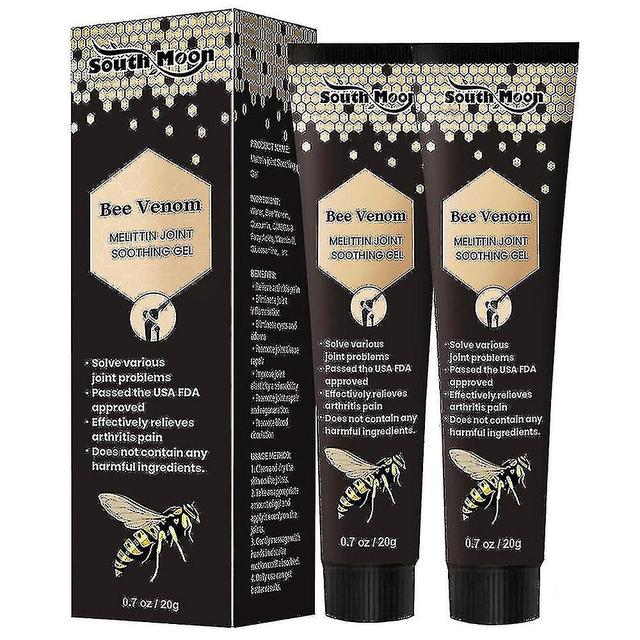 2x Bee Venom Professional Treatment Geljoint And Bone Treatment Cream, Reduce Inflammation From Arthritis, Relieve Pain And Reduce Friction-default on Productcaster.