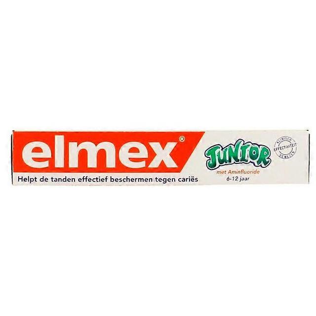 Elmex junior toothpaste for children 6-12 years 75ml on Productcaster.