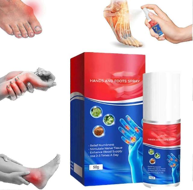 Numbfix Hands And Foots Spray For Discomfort Caused By Joints, Numbfix Hands And Foots Spray For Applies To Everyone 1 pcs on Productcaster.