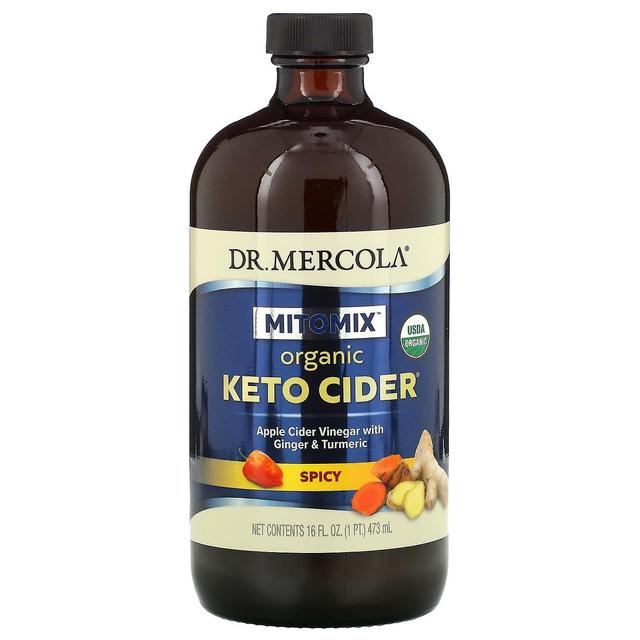 Dr. Mercola, Bio-Keto-Apfelwein, Würzig, 16 oz (473 ml) on Productcaster.