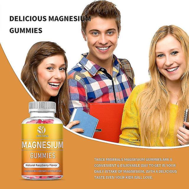 Sugar Free Magnesium Soft Candy Magnesium Adult Supplement Anti-stress Sugar-free Magnesium Citrate Soft Candy Calm Magnesium Gum on Productcaster.