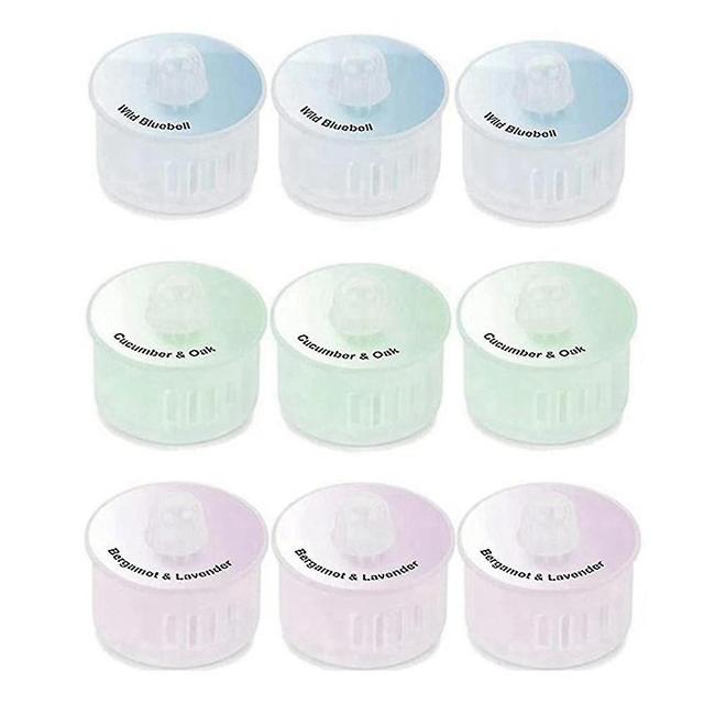 Luluzhu 9pcs Fragrance Capsules For Ecovacs T9 Max T9 Power T9 Air Freshener on Productcaster.