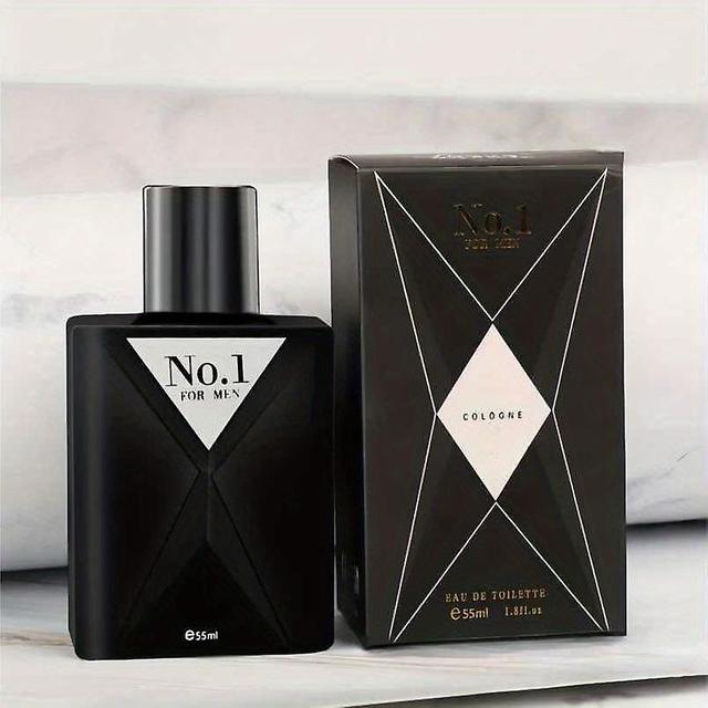 Cologne Parfum Spray Pour Hommes Rafraîchissant Et Durable Notes Boisé Parfum Léger Parfum Pour Rencontre Party Cadeau Idéal 55ml No.1 Noir on Productcaster.