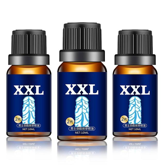 Taille Plus Grossissement plus rapide pour les hommes Huile de croissance de puissance 10ml pour les hommes 3pcs on Productcaster.