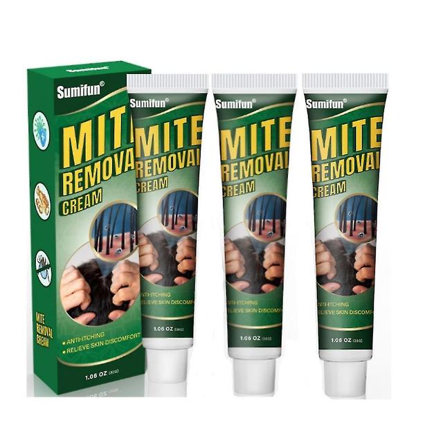 3x New Mite Removal Ointment Anti-itching Plaster Kill Head Lice Skin Care Natural -GSL S on Productcaster.