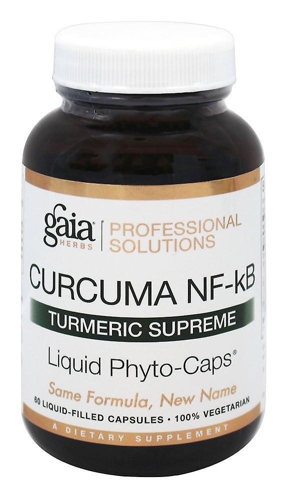 Gaia Herbs Gaia Kruiden Curcuma Nf-kb Kurkuma Supreme 60 Capsules on Productcaster.