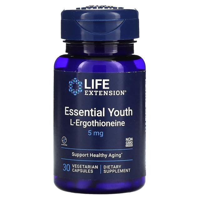 Life Extension, Essential Youth L-Ergotioneína, 5 mg, 30 cápsulas vegetarianas on Productcaster.