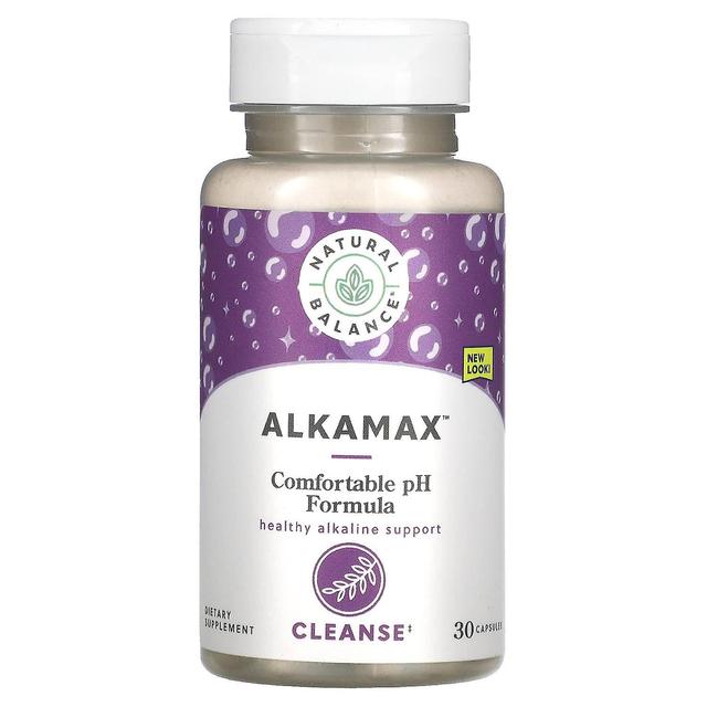 Natural Balance, AlkaMax, Alkaline Booster, 30 Cápsulas on Productcaster.