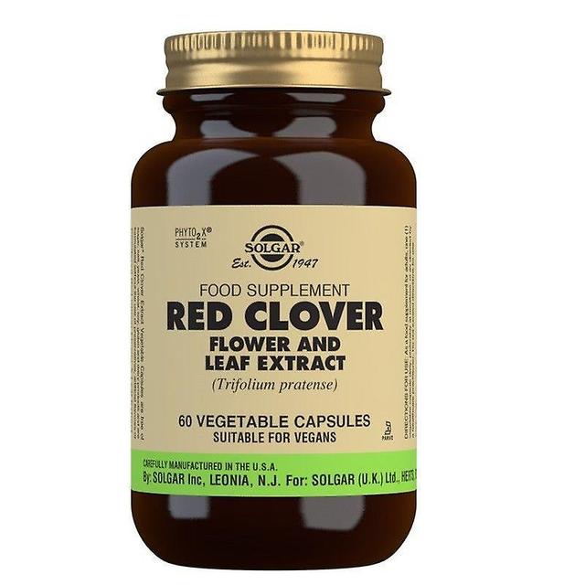 Solgar Red Clover & Leaf Extract Vegicaps 60 (12536694) on Productcaster.