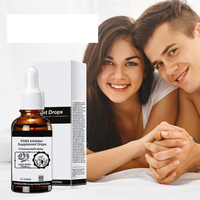 Secret Drops for Strong Men, PDE5 Inhibitor Supplement Drop Men's Long Lasting Delay Stronger 3pcs on Productcaster.