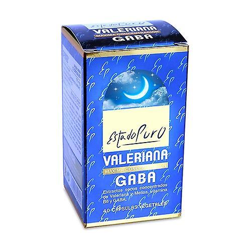 Estado Puro Valerián valerián s Gaba 40 zeleninovými kapsulami 771,4 mg on Productcaster.