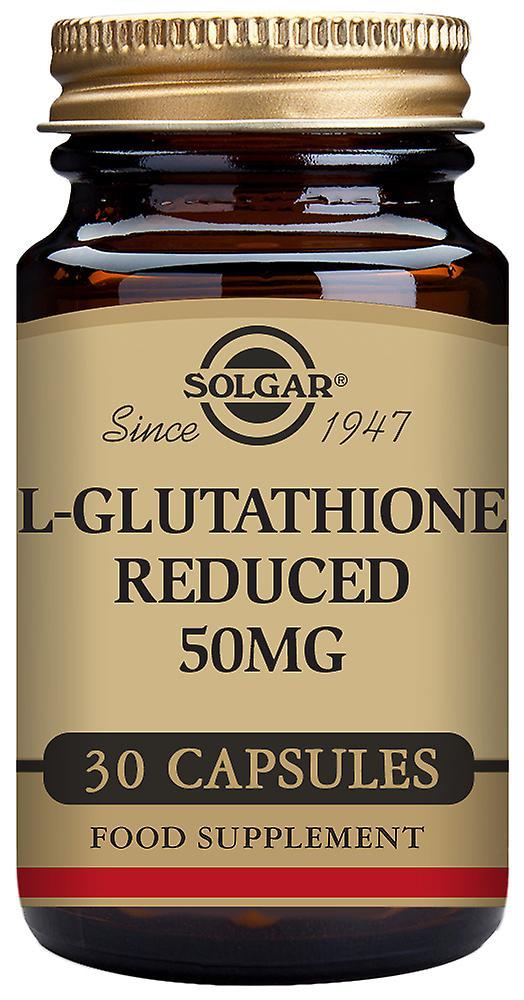 Solgar Reduced L-Glutathione 50 mg 30 Vegetable Capsules on Productcaster.