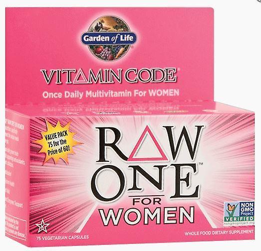 Garden of Life Vitamin Code Raw One for Women 75 vcaps 115 gr on Productcaster.