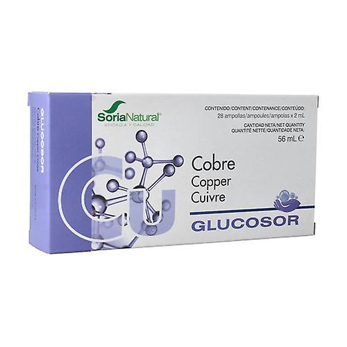 Soria Natural Glucosor Copper 28 injektiopullot on Productcaster.