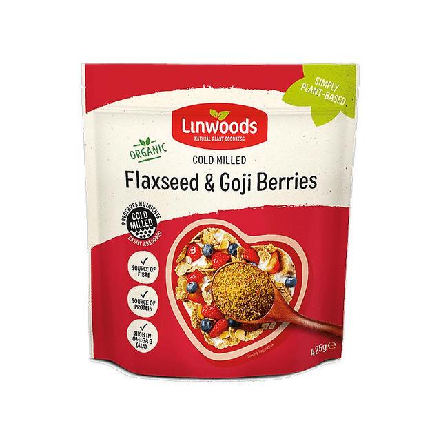 Linwoods cold milled flaxseed & goji berries 425g on Productcaster.